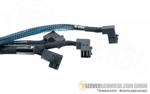 Dell 80cm SAS Kabel 4x SFF-8643 0XK4MT