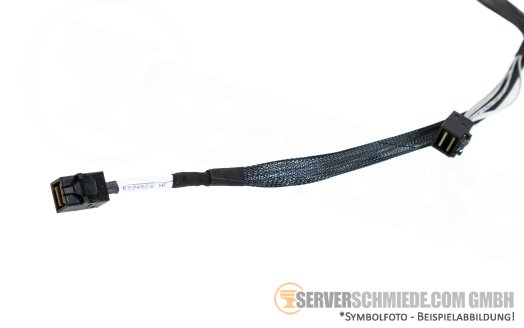 Dell 90cm SAS Kabel 1x SFF-8643 -- 2x SFF-8643 04051060