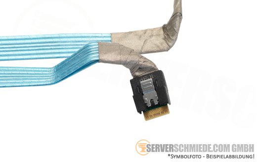Dell 91cm SAS Kabel cable 1x SFF-8654 8i gerade to 2x SFF-8654 4i gerade R6525 10xSFF 0XFJ6K