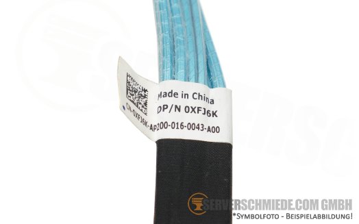 Dell 91cm SAS Kabel cable 1x SFF-8654 8i gerade to 2x SFF-8654 4i gerade R6525 10xSFF 0XFJ6K