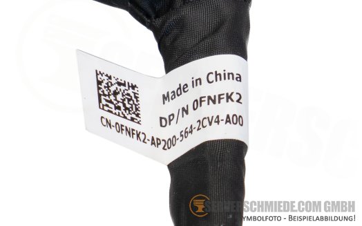 Dell 9cm Backplane to front PERC Controller Kabel cable 1x SFF-8654 8i gerade to 1x SFF-8654 8i winkel R7715 0FNFK2