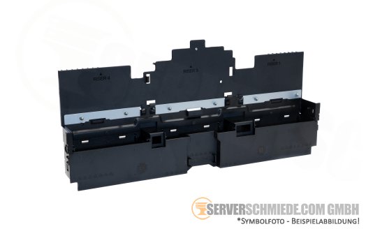 Dell Airflow Air baffle shroud duct GPU R750 0C9TFM