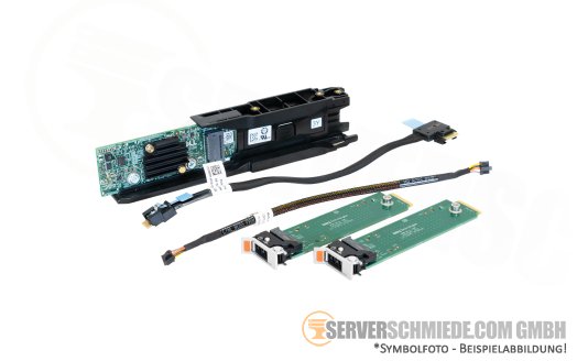 Dell BOSS N1 Modul Kit 2x M.2 2280 NVMe Hot-Plug Boot RAID 0, 1 incl. cables R7615