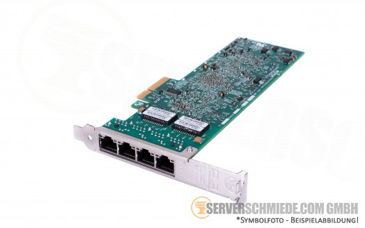 DELL Broadcom 5709C 4x 1GbE RJ-45 Quad Port Gigabit Ethernet Network PCIe x4 Controller 0R519P