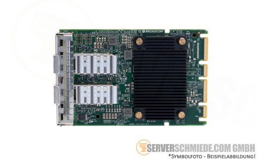 Dell Broadcom 57414 2x 10/25GbE SFP28 OCP 3.0 Controller Ethernet Netzwerk 0313Y1 +NEW+
