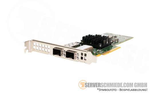 Dell Broadcom 57414 2x 25Gb SFP28 PCIe x8 Network Controller 04RN58 02MT0