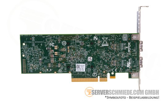 Dell Broadcom 57414 2x 25Gb SFP28 PCIe x8 Network Controller 04RN58 02MT0