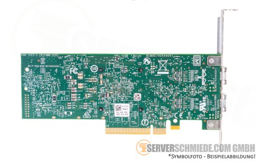 Dell Broadcom 57414 2x 25Gb SFP28 PCIe x8 Network Controller 0W79Y8
