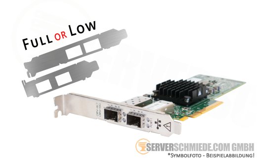 Dell Broadcom 57414 2x 25Gb SFP28 PCIe x8 Network Controller 0W79Y8