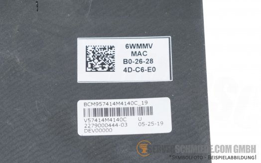 Dell Broadcom 57414 Dual Port 2x 10/25GbE SFP28 Network Daughter Card 06WMMV