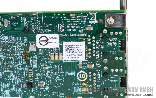 Dell Broadcom 57416 2x 10Gb RJ-45 PCIe 3.0 x8 Controller Ethernet Netzwerk 0NC5VD