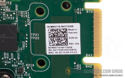 Dell Broadcom BCM5719 4x 1GbE Copper RJ-45 OCP 3.0 Controller 0M2PYY +NEW+