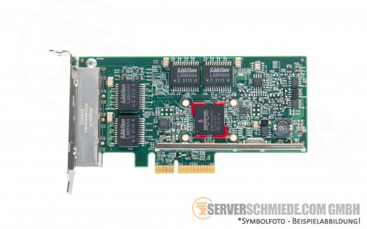 Dell Broadcom BCM95719A1904G Quad Port 1G Netzwerk Controller 4x RJ-45 PCIe x4 0YGCV4