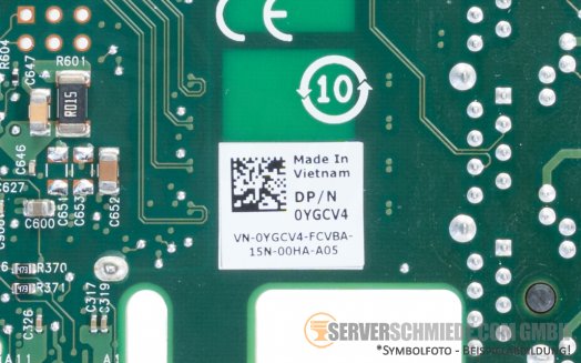 Dell Broadcom BCM95719A1904G Quad Port 1G Netzwerk Controller 4x RJ-45 PCIe x4 0YGCV4