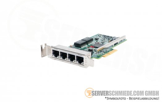 Dell Broadcom BCM95719A1904G Quad Port 1G Netzwerk Controller 4x RJ-45 PCIe x4 0YGCV4