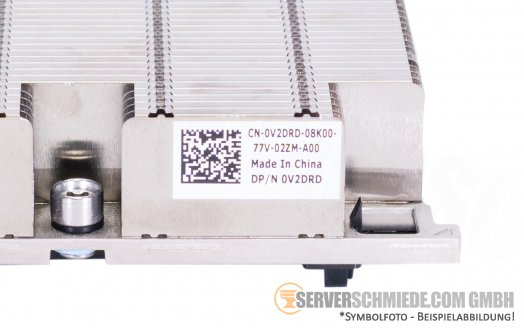 Dell Heatsink CPU 2 Kühler C6400 C6420 0V2DRD
