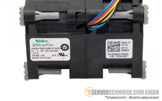 Dell Chassis Fan Lüfter Gehäuselüfter C4130 C4140 09XXJ9