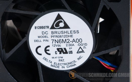 Dell Chassis Fan Lüfter Gehäuselüfter R730xd 0HK9PH