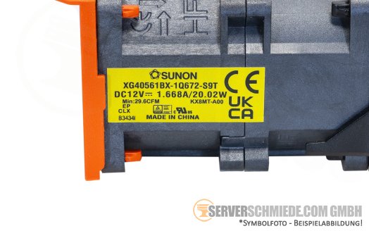 Dell Chassis Fan Lüfter Gehäuselüfter Standard Performance R6615 0P6WDR