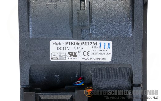 Dell Chassis Fan Lüfter Gehäuselüfter Very High Performance Gold R750 R750xs R7525 R7615 R760 02ND0R