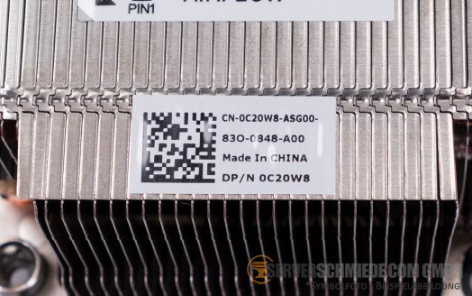 Dell CPU Heatsink T7820 Workstation 0C20W8 active within FAN for 2nd CPU Board