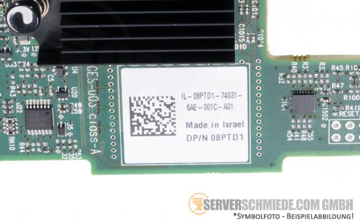 Dell CX380A Mellanox 2x 56Gb/40Gb Infiniband Network LAN Ethernet Controller mezzanine M640 M630 M830 8PTD1
