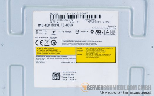 Dell DVD CD Rom Laufwerk 0V7PJ1 TS-H353B SATA