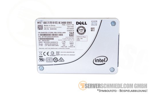Dell EMC 240GB Intel DC S4600 2,5