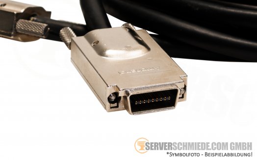 Dell EMC 4m extern SAS/SATA Kabel 2x Infiniband SFF-8470 0N8416