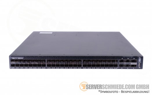 Dell EMC Datacenter Enterprise Switch S4048-ON 48x 10GbE SFP+ 6x 40GbE QSFP+ ports layer 3 fully managed