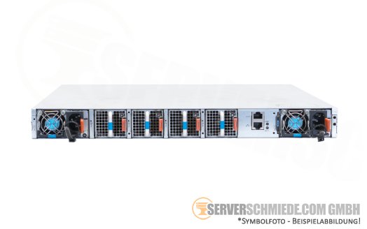 Dell EMC S4048T-ON OS9 48x 1/10GbE RJ-45 + 6x 10/40GbE QSFP+ Network Datacenter Switch 2x PSU 4x FAN Port Side Out / Exhaust