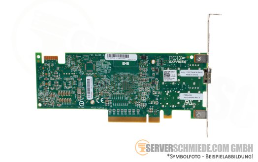 Dell Emulex 1x 16Gb SFP+ FC HBA LPE16000 PCIe x8 011H8D