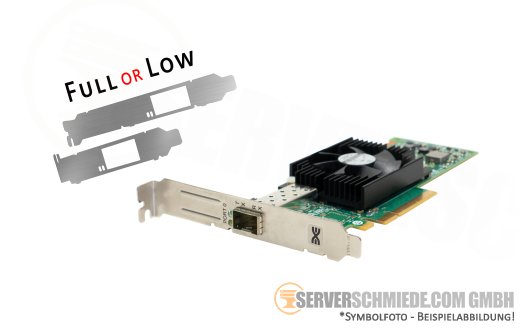 Dell Emulex 1x 16Gb SFP+ FC HBA LPE16000 PCIe x8 011H8D