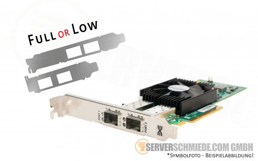 Dell Emulex OCe14102 2x 10GbE Dual Port SFP+ Network LAN Ethernet PCIe x8 LAN Controller