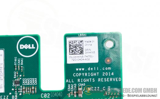 Dell FC630 PCIe Network switches passthrough mezzanine Card Controller for M1000e FX2s 0KHKN5