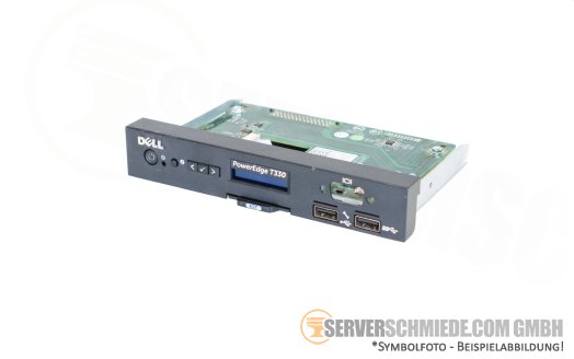 Dell Front Control Panel LCD 2x USB T430 02WK15 0DX0M2