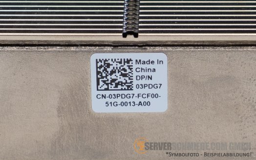 Dell Heatsink CPU Kühler 2U max. 185W CPU 1 R760xd2 03PDG7