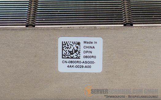 Dell Heatsink CPU Kühler 2U max. 185W CPU 2 R760xd2 0800R0