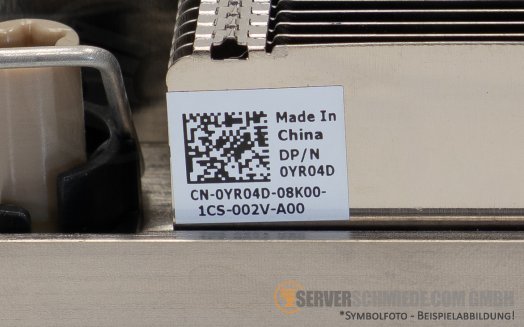 Dell High Performance Heatsink CPU Kühler 1U T-Type 165W to 270W R650 R750 0YR04D