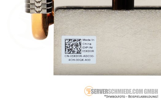 Dell High Performance Heatsink CPU Kühler 2U max. 400W R7715 05XD0R +NEW+