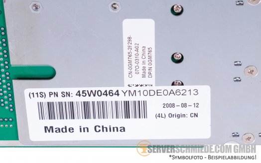 DELL IBM 2x 10GbDual Port CX4 Stacking PowerConnect 6224 6248 Module 0GM765 45W0464