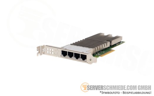 Dell Intel 0K5V44 X710-T4 4x 10GbE Network 10 Gigabit LAN Controller PCIe x8 Quad Port RJ-45 X710T4
