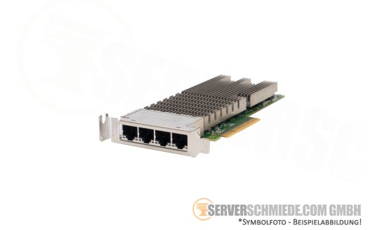 Dell Intel 0K5V44 X710-T4 4x 10GbE Network 10 Gigabit LAN Controller PCIe x8 Quad Port RJ-45 X710T4