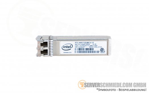 DELL Intel 10G SFP+ Transceiver Short Wave 850nm  FTLX8571D3BCV-IT 0R8H2F