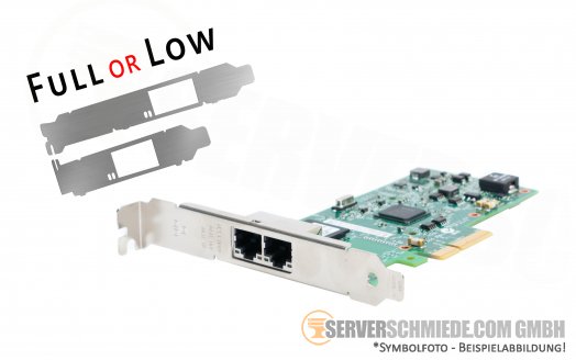 Dell Intel I350-T2 2x 1GbE Network Ethernet Controller PCIe x8 07MJH5