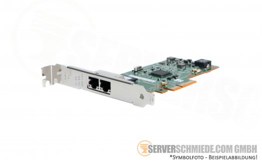 Dell Intel i350-T2 2x 1GbE RJ-45 Dual Port PCIe x4 Ethernet Adapter 0V5XVT