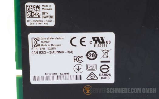 Dell Intel i350-T4 4x 1GbE RJ-45 Network Ethernet Controller OCP 3.0 0WW2NX