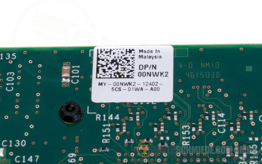 Dell Intel i350-T4 4x 1GbE Quad Port PCIe x4 Ethernet Controller 0NWK2