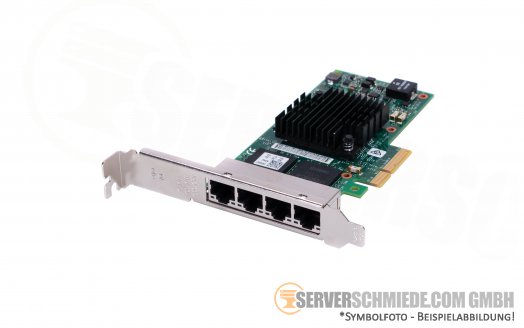 Dell Intel i350-T4 4x 1GbE Quad Port PCIe x4 Ethernet Controller 0NWK2