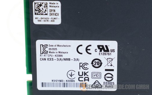Dell Intel i350-T4 4x 1GbE RJ-45 Network Ethernet Controller OCP 3.0 0HY4CV +NEW+